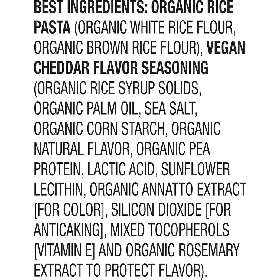 Organic Gluten Free Vegan Pasta