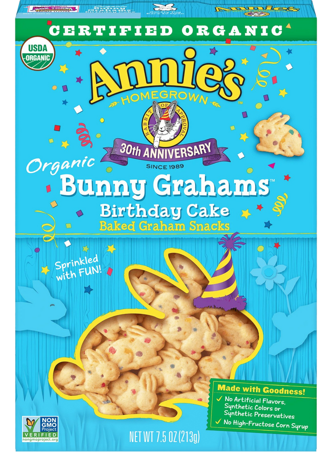 Birthday Cake Bunny Grahams
