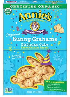 Birthday Cake Bunny Grahams