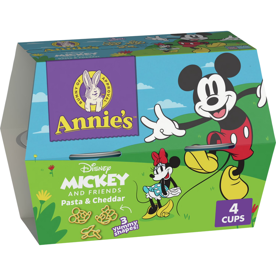 Disney 100 Macaroni And Cheese Pasta & Cheddar Microwavable Dinner (4 CT)