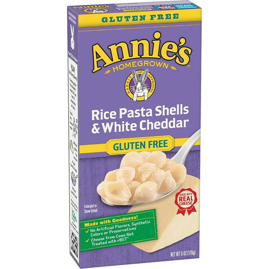 Gluten Free Rice Pasta & White Cheddar