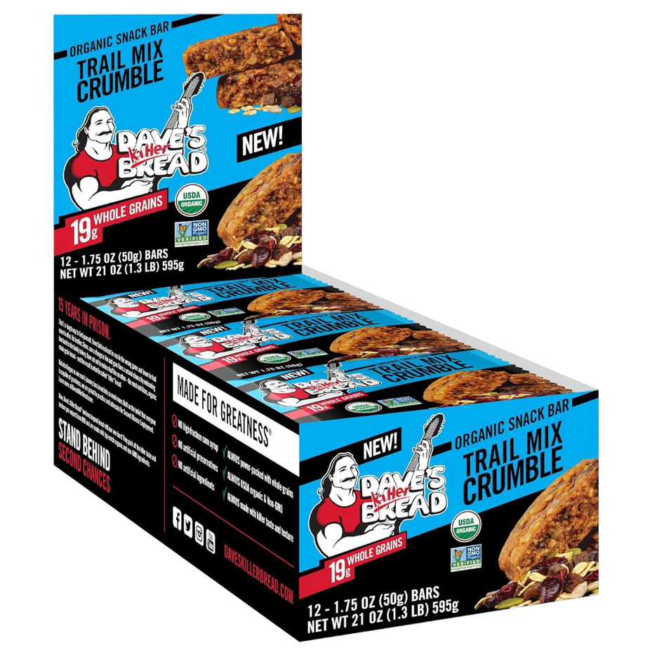 Organic Trail Mix Crumble Bar (12 CT)