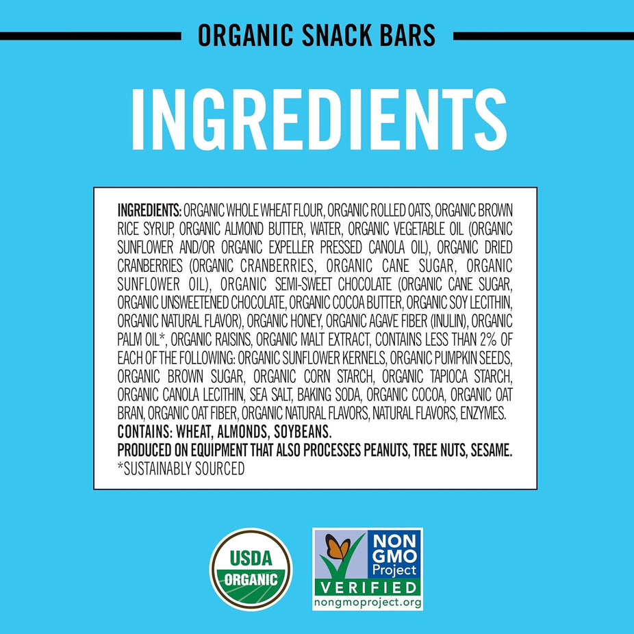 Organic Trail Mix Crumble Bar (12 CT)