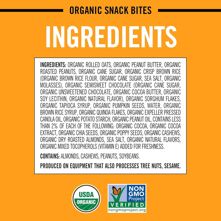 Organic PB & Chocolate Snack Bites