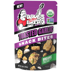 Organic Toasted Garlic Snack Bites