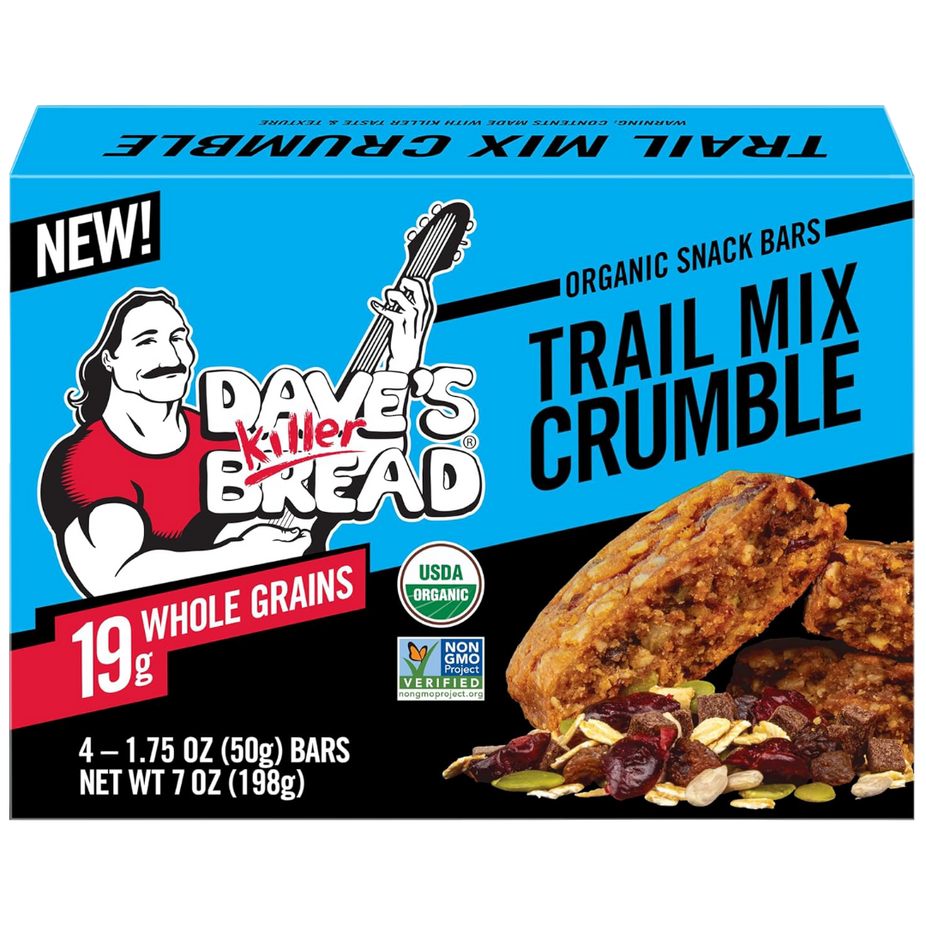 Organic Trail Mix Crumble Bars (4 CT)