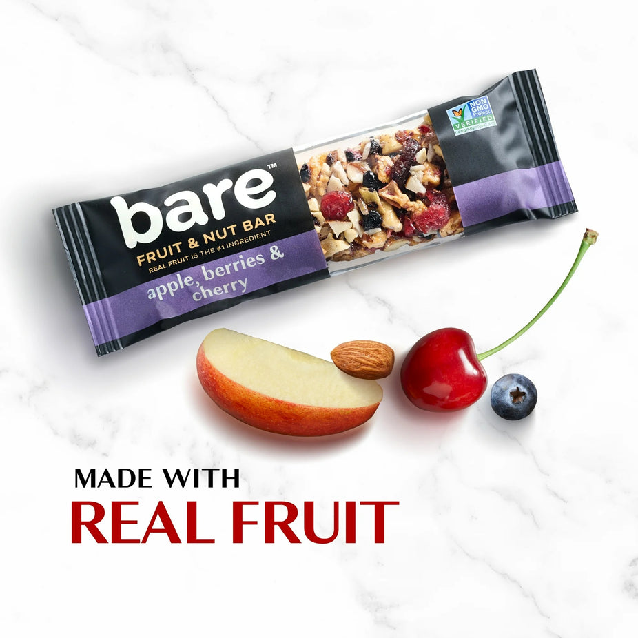 Fruit & Nut Bars Apple/Berries/Cherry (5 CT)