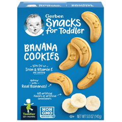 Snacks For Toddlers - Banana Cookies