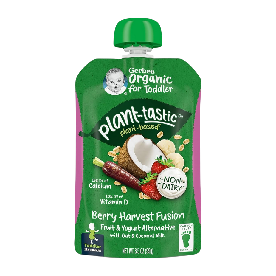 Plantastic Berry Harvest Fusion, Fruit & Yogurt Alternative (12 Pack)