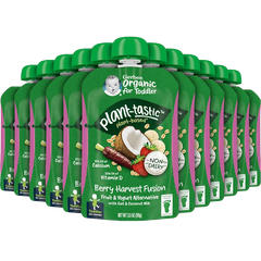 Plantastic Berry Harvest Fusion, Fruit & Yogurt Alternative (12 Pack)