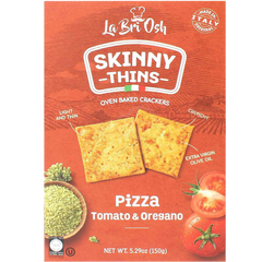 Skinny Thin Pizza - Tomato Oregano Crackers