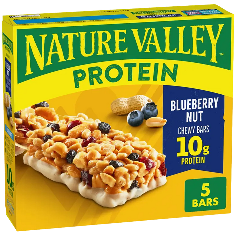 Blueberry Nut Protein Chewy Bars (5 CT)