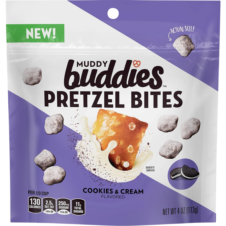 Pretzel Bites - Cookies and Cream (8 Pack)