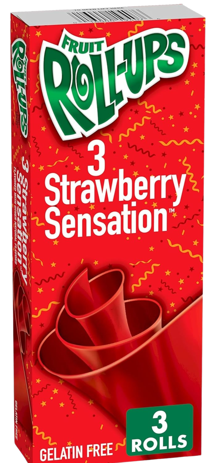 Fruit Roll-Ups Strawberry Sensation (3CT)