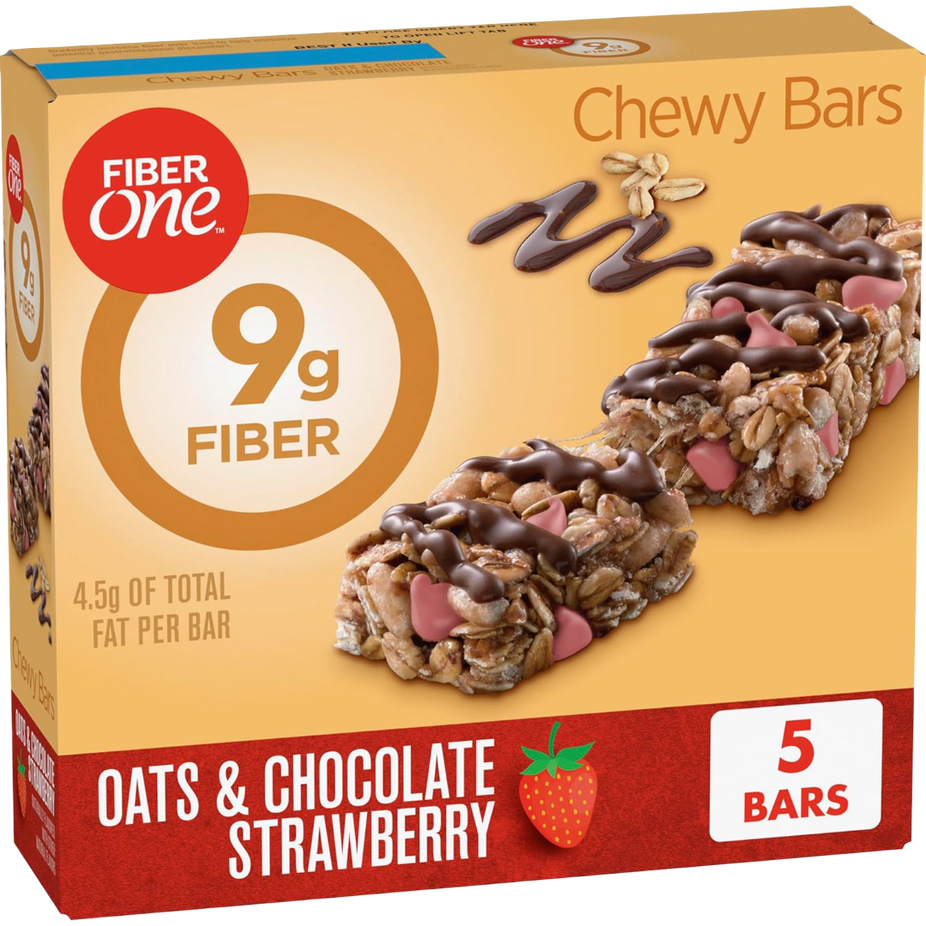 Chewy Bars - Oats & Chocolate Strawberry (5 CT)