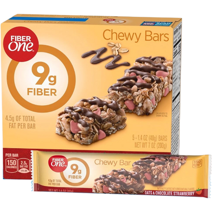 Chewy Bars - Oats & Chocolate Strawberry (5 CT)