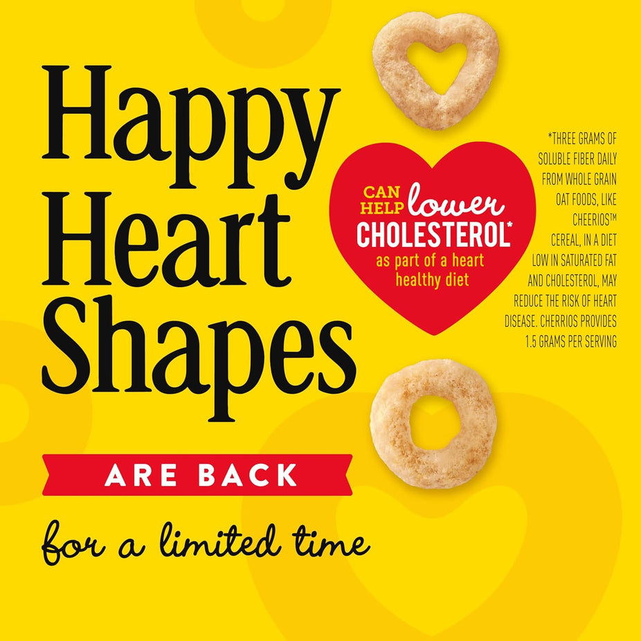 Cherrios Heart Healthy Gluten Free Breakfast Cereal