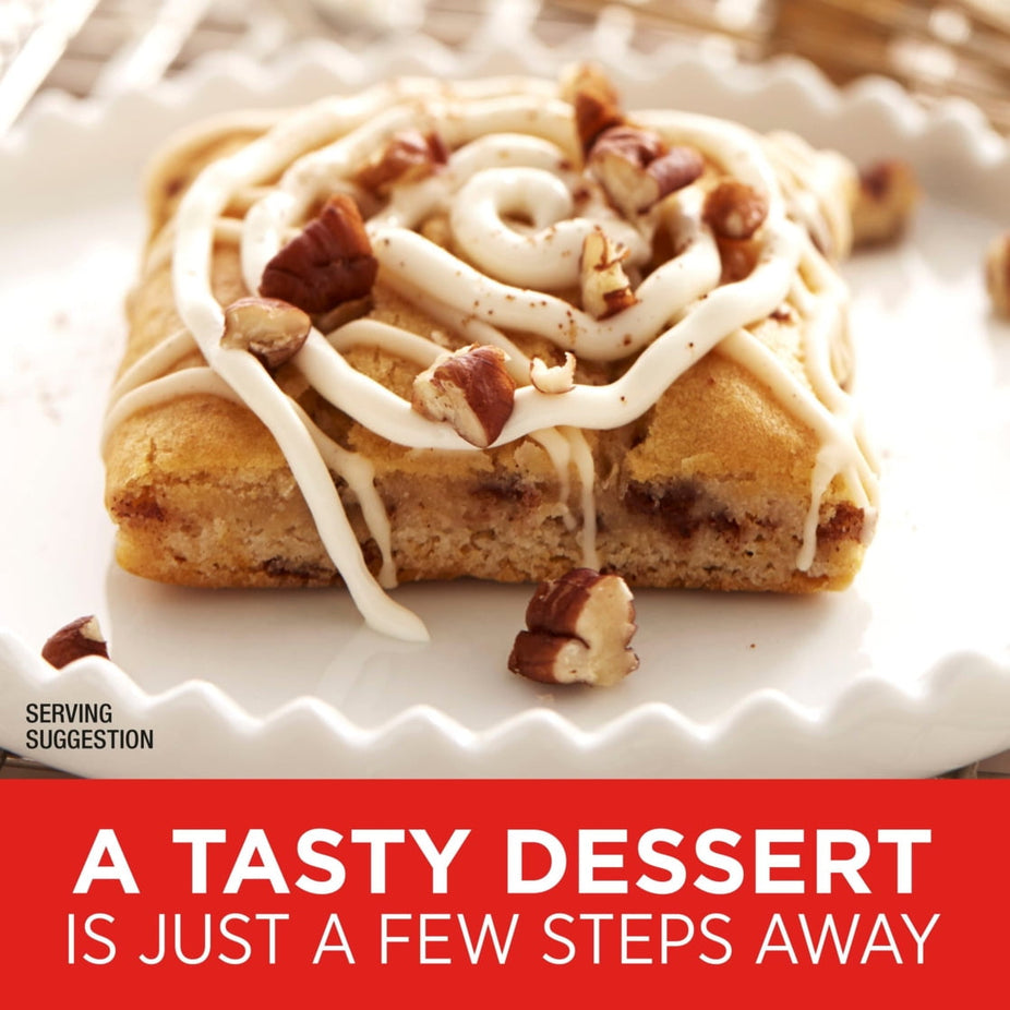 Baked Bars Cinnamon Coffee Cake (4 Pack of 12 CT)