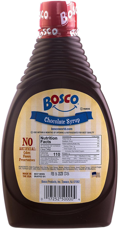 Chocolate Flavored Syrup