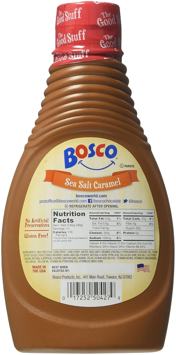 Sea Salt Caramel Syrup