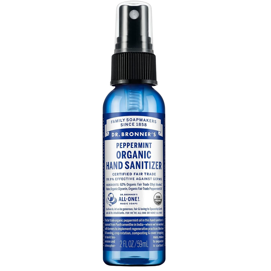 Organic Peppermint Hand Sanitizer