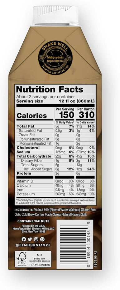 Elmhurst Milk Maple Walnut Barista Edition