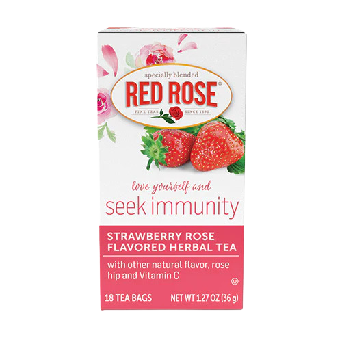 Strawberry Rose Herbal Tea