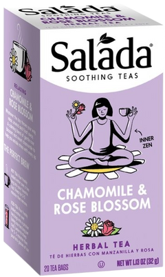 Chamomile & Rose Blossom Herbal Tea (20 CT)