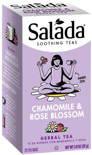 Chamomile & Rose Blossom Herbal Tea (20 CT)
