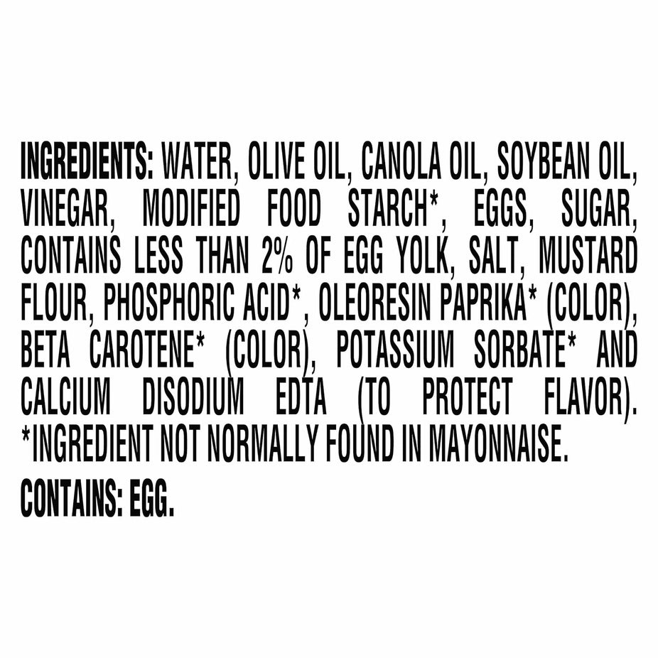 Mayo with Olive Oil (Squeeze Bottle)