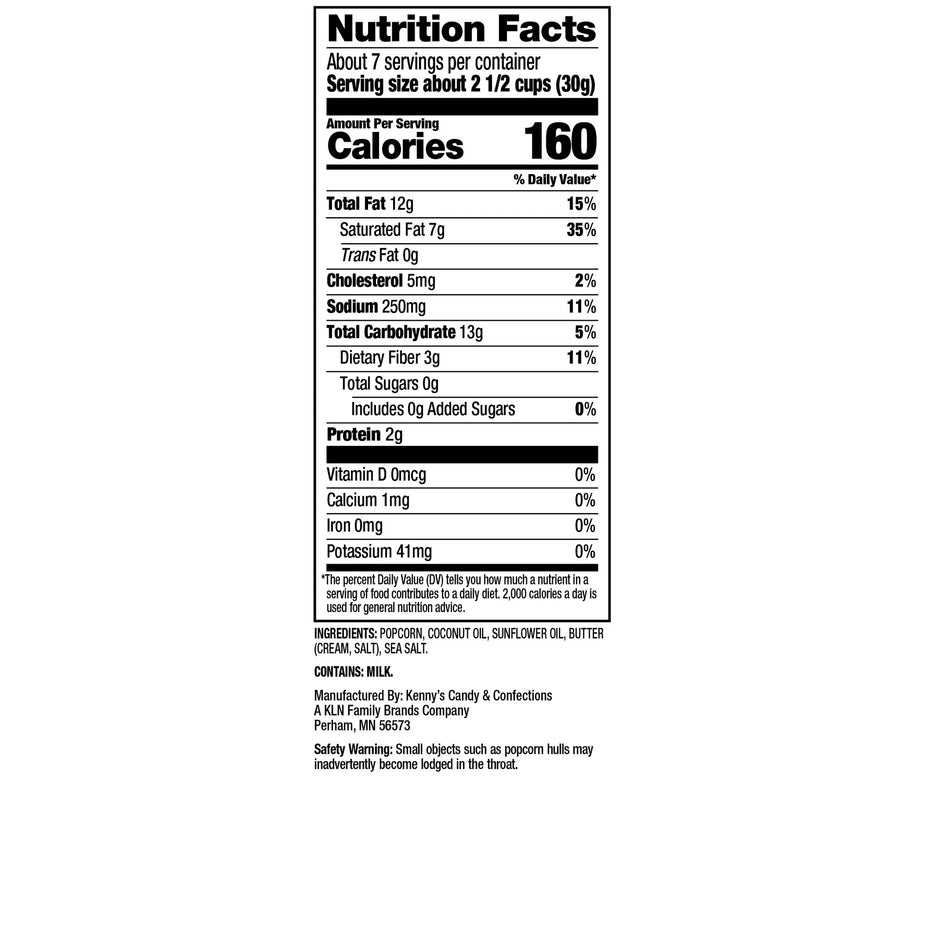 Movie Theater Butter Popcorn