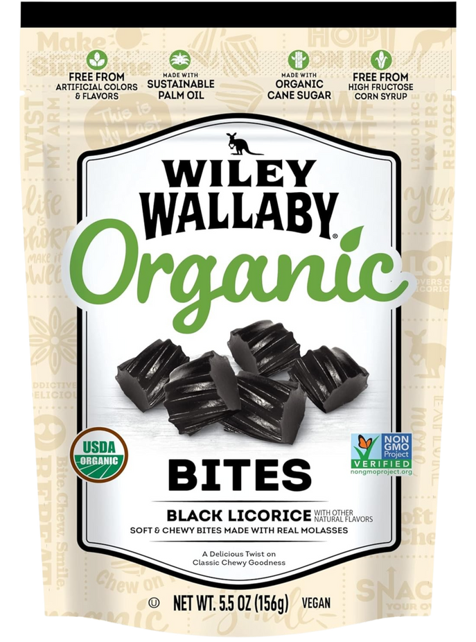 Organic Black Licorice Bites
