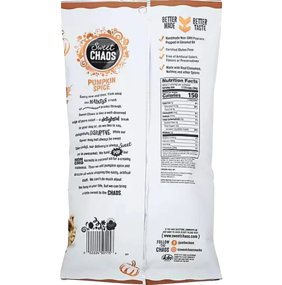 Drizzled Popcorn Pumpkin Spice