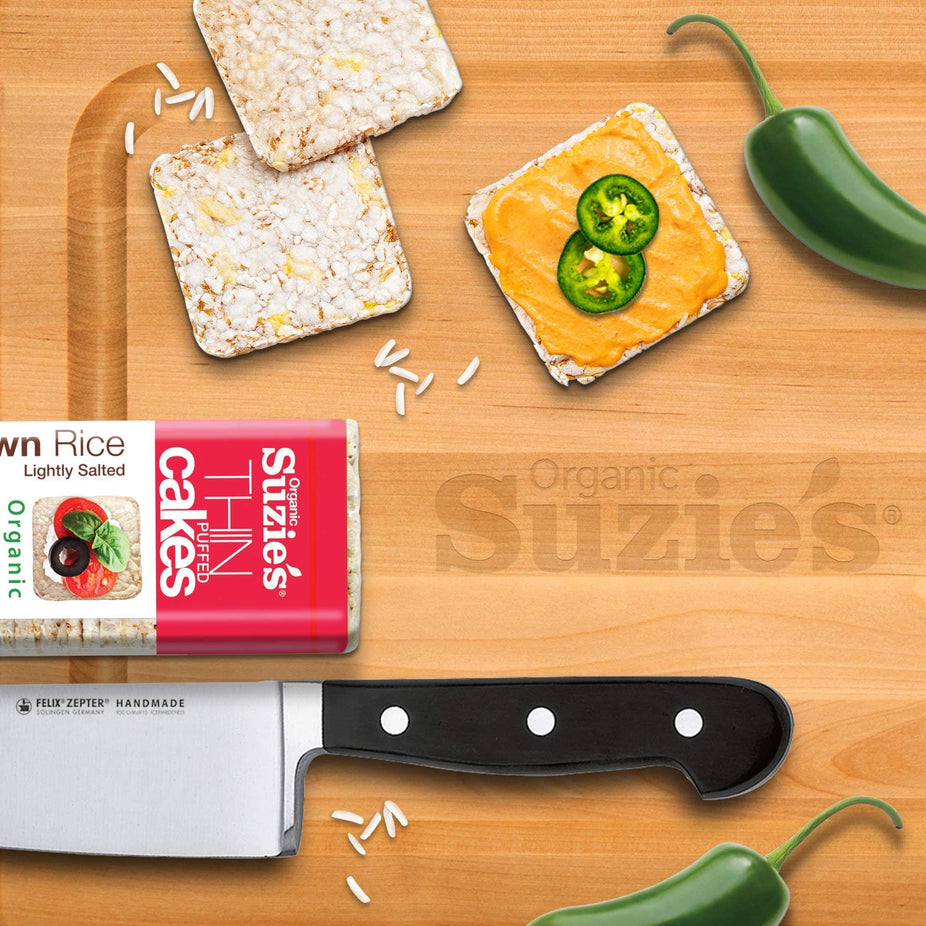 Organic Lightly Salted Brown Rice Thin Puffed Cakes