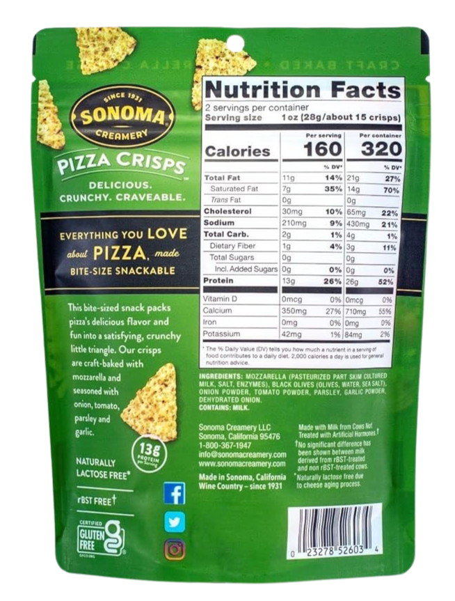 Veggie Supreme Pizza Crisps