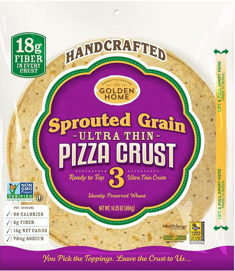 Ultra Thin Pizza Crust Sprouted Grain 12in (3 CT)