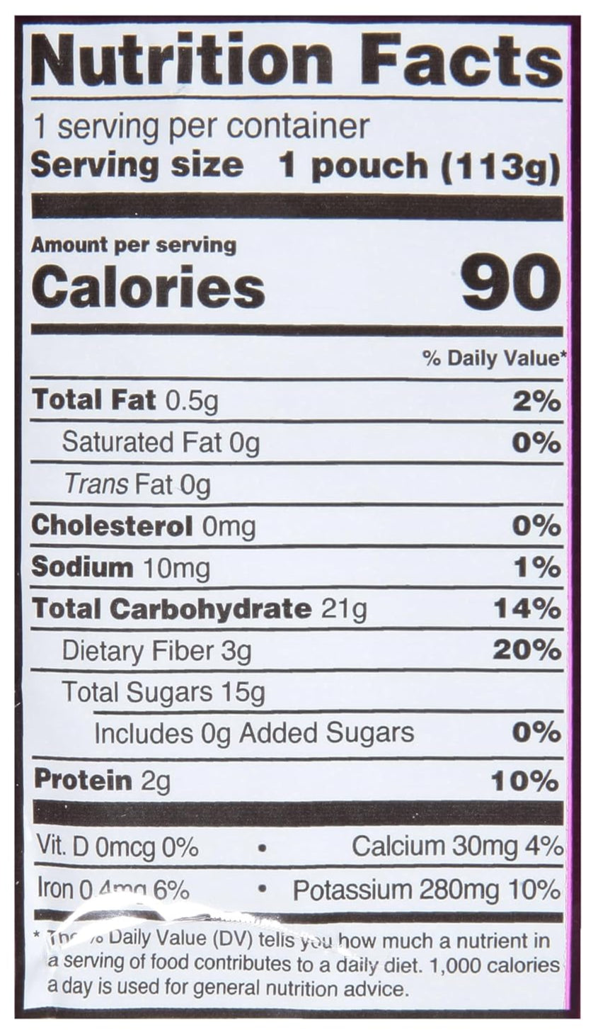 Digestive Support Banana Pumpkin Raisin (6 Pack)