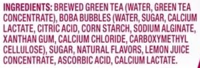 Green Tea Mango Passion Fruit Bubble Tea (4 Pack)