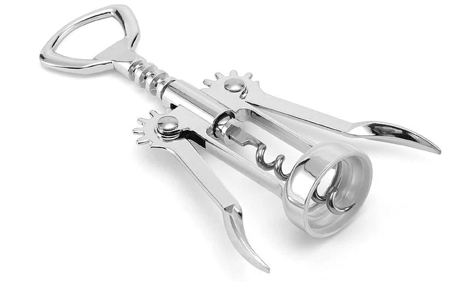 Basic Chrome Wing Corkscrew