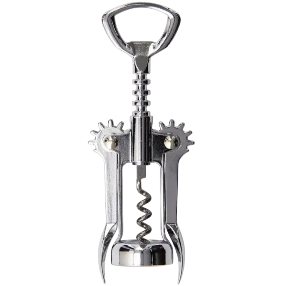 Basic Chrome Wing Corkscrew