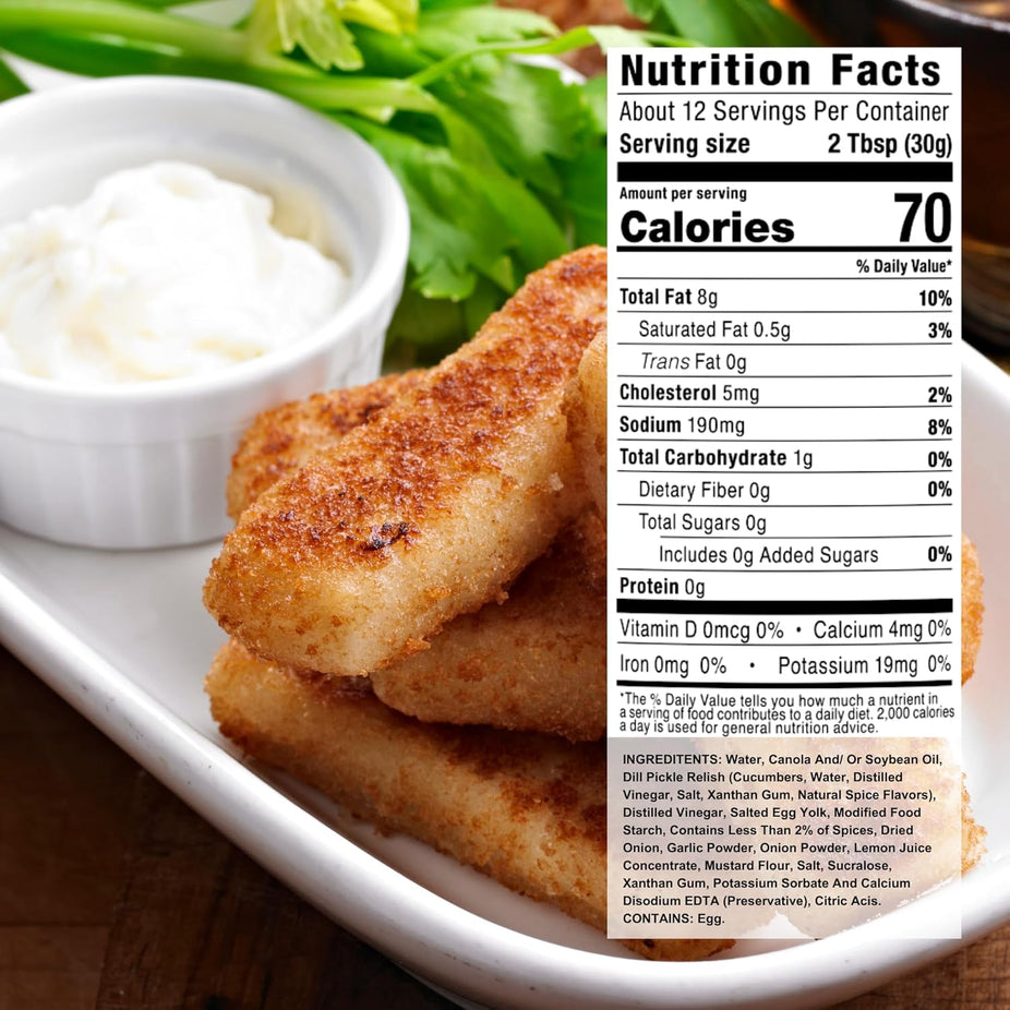 Sugar Free Tartar Style Sauce