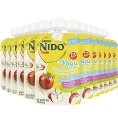 Nido Yogu Yogurt Apple Puree and Milk (12 Pack)