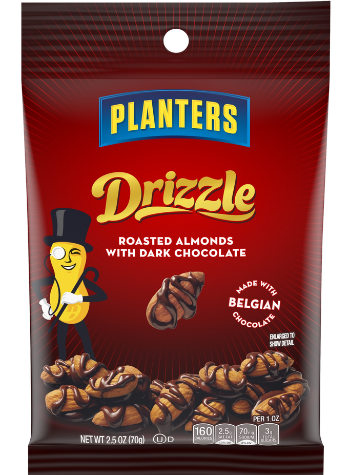 Roasted Almonds With Dark Chocolate Drizzle