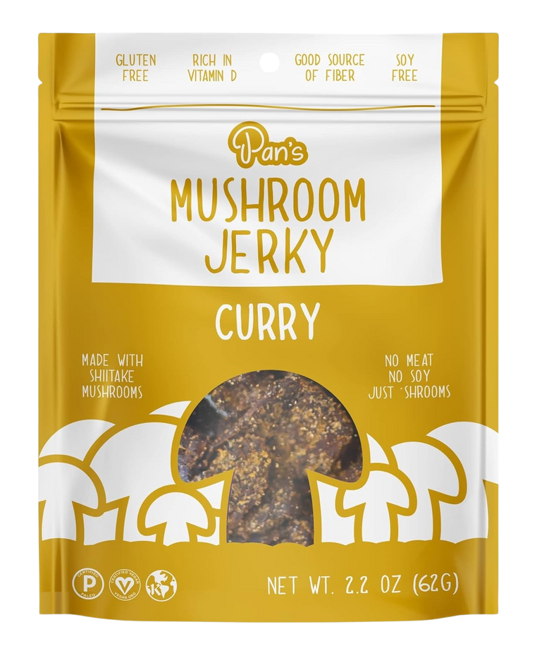 Mushroom Jerky - Curry