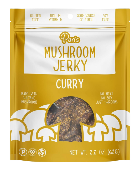 Mushroom Jerky - Curry