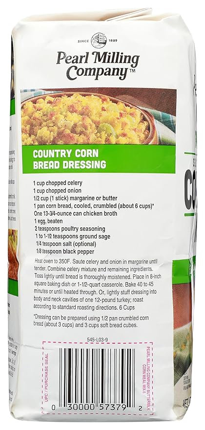 Buttermilk White Corn Meal Mix