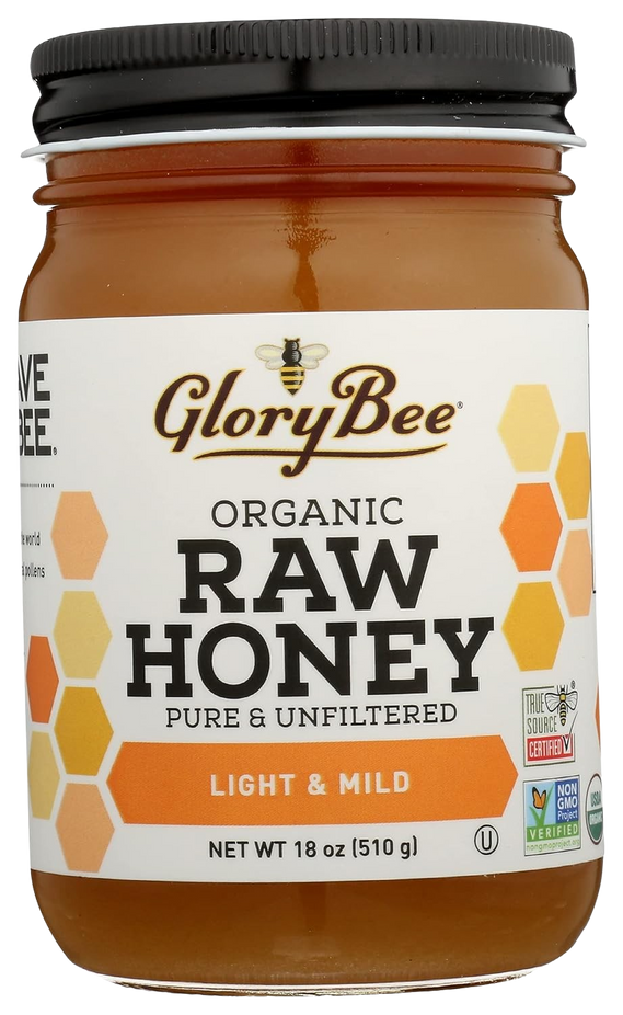 Light & Mild Organic Raw Honey