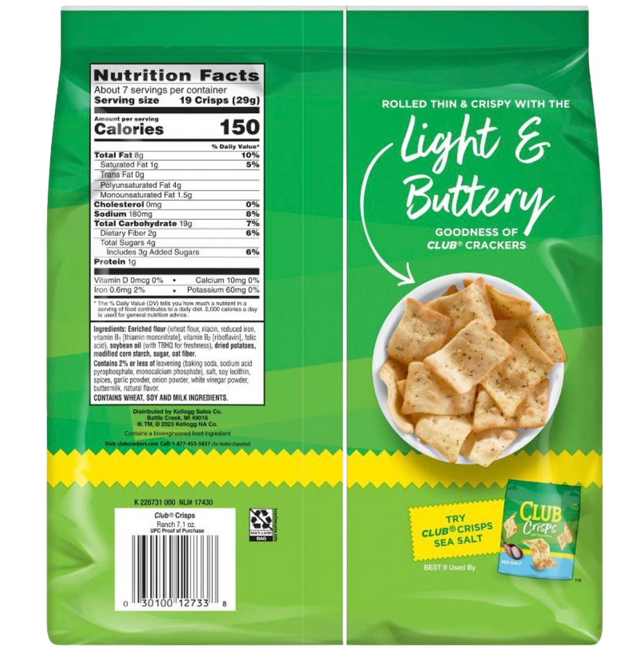 Baked Snacks Crisps - Ranch