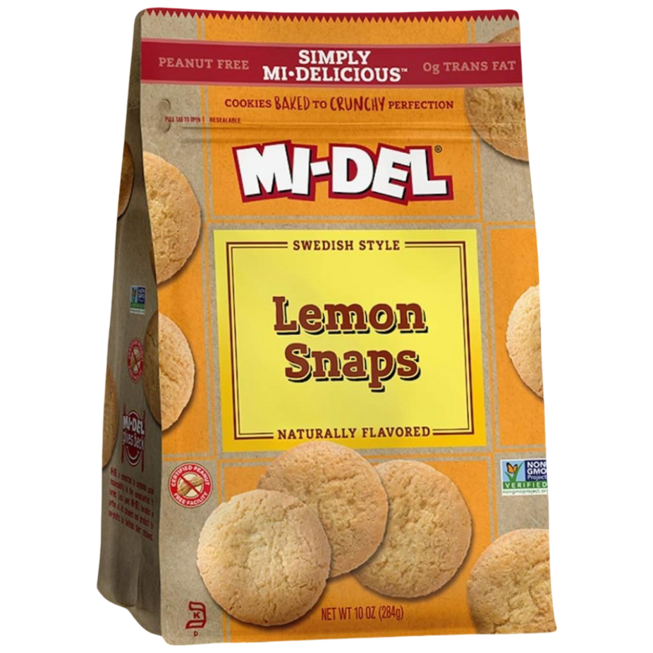 Lemon Snap Cookies