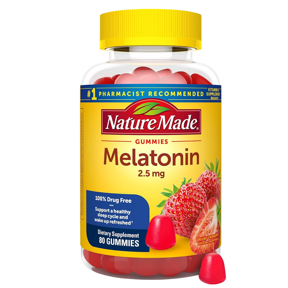 Melatonin Gummies 2.5 Mg - Dreamy Strawberry (80 CT)